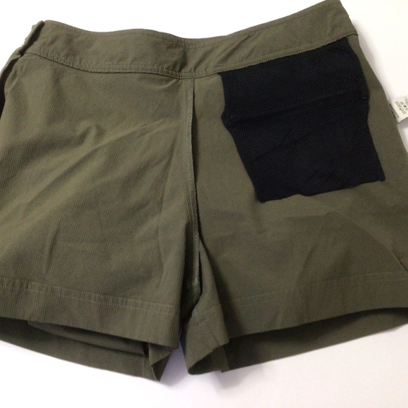 Tilley Goes With Anywhere Skirt/Skort Anti-theft Size 10 Olive Green - Picture 5 of 10